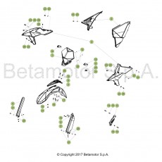 Beta RR430 Racing 4T 18 Verkleidung/Sitzbank/Tank 2