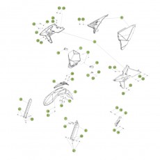 Beta RR480 15 Verkleidung/Sitzbank/Tank 2