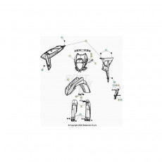 Beta RR480 Racing 24 Verkleidung/Sitzbank/Tank