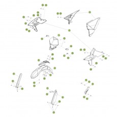 Beta RR480 Racing 16 Verkleidung/Sitzbank/Tank 2