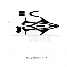 Beta RR50 Motard 24 Verkleidung/Sitzbank/Tank 2