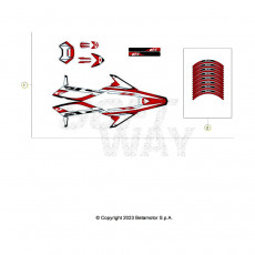 Beta RR50 Sport 24 Verkleidung/Sitzbank/Tank 2