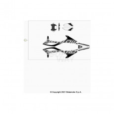 Beta RR50 Street 21 Verkleidung/Sitzbank/Tank 2