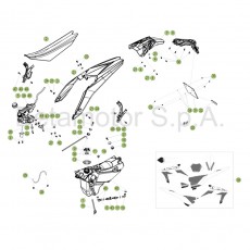 Beta Xtrainer 17 Verkleidung/Sitzbank/Tank 2