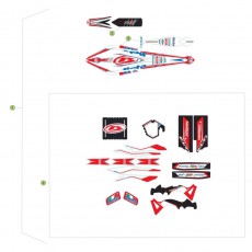 Beta  EVO125 Factory 13 Verkleidung/Sitzbank/Tank 3