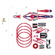 Beta  EVO125 Factory 14 Verkleidung/Sitzbank/Tank 3