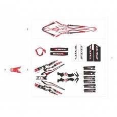 Beta EVO250 15 Verkleidung - Sitzbank - Tank 2