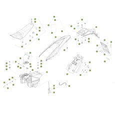 Beta RR125 15 Verkleidung/Sitzbank/Tank 3