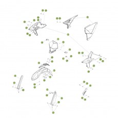 Beta RR250 2T 13 Verkleidung/Sitzbank/Tank 3