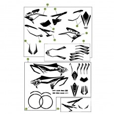 Beta RR350 Factory 12 Verkleidung/Sitzbank/Tank 3