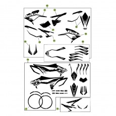 Beta RR498 Factory 12 Verkleidung/Sitzbank/Tank 3