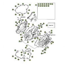 Beta RR400 09 Motorgehäuse