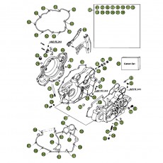 Beta RR450 07 Motorgehäuse