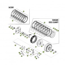 Beta RR400 12 Primärtrieb - Kupplung