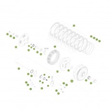 Beta RR430 16 Primärtrieb - Kupplung