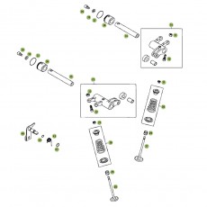 Beta RR525 06 Zylinder - Zylinderkopf - Ventiltrieb 1