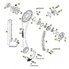 Beta RR525 06 Zylinder - Zylinderkopf - Ventiltrieb 2
