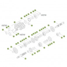 Beta RR400 12 Getriebe