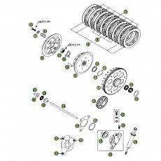 Beta RR450 09 Primärtrieb - Kupplung