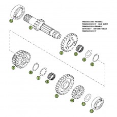 Beta RR450 09 Getriebe