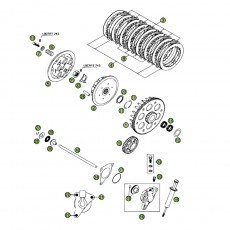 Beta RR525 06 Primärtrieb - Kupplung