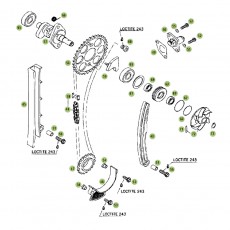 Beta RR400 08 Zylinder - Zylinderkopf - Ventiltrieb 2