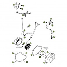 Beta RR525 09 Zündanlage
