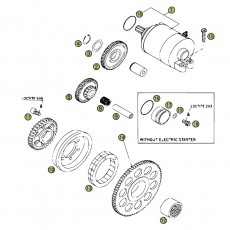 Beta RR450 09 Elektrostarter