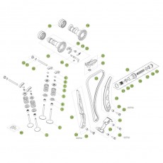 Beta RR498 13 Zylinder - Zylinderkopf - Ventiltrieb 1