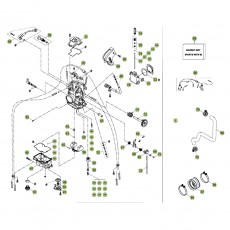 Beta RR498 12 Vergaser