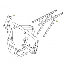 Beta RR525 06 Rahmen - Ausleger