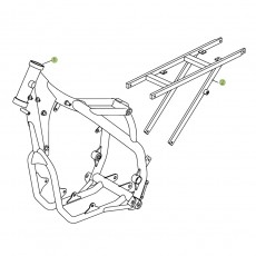 Beta RR525 07 Rahmen - Ausleger