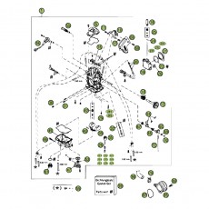 Beta RR400 08 Vergaser