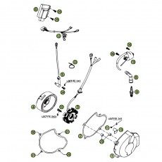 Beta RR450 07 Zündanlage