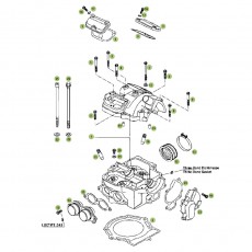 Beta RR450 09 Zylinder/Zylinderkopf/Ventiltrieb 1