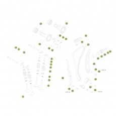 Beta RR450 11 Zylinder - Zylinderkopf - Ventiltrieb 1