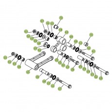 Beta RR525 06 Schwingarm - Federbein 1