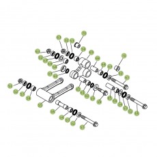 Beta RR525 07 Schwingarm - Federbein 1