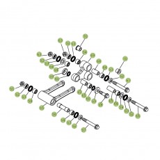 Beta RR525 08 Schwingarm - Federbein 1