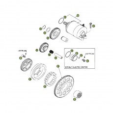 Beta RR400 08 Elektrostarter