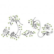 Beta RR525 09 Bremsen