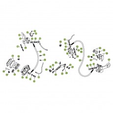 Beta RR525 08 Bremsen