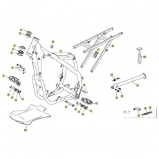 Beta RR450 08 Rahmen Zubehör