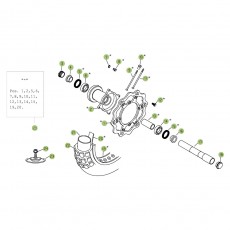 Beta RR525 06 Vorderrad