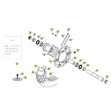 Beta RR525 08 Vorderrad