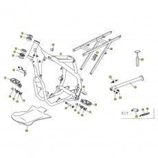 Beta RR400 09 Rahmen - Zubehör