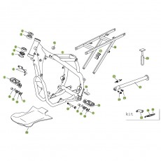 Beta RR450 07 Rahmen - Zubehör