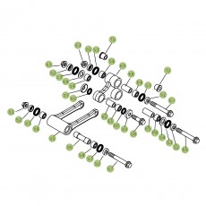Beta RR400 08 Schwingarm - Federbein 1