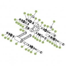Beta RR450 06 Schwingarm - Federbein 1