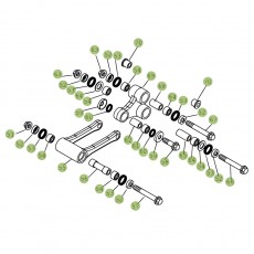 Beta RR450 07 Schwingarm - Federbein 1